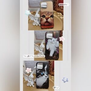 Clearance .3 items.iphone14 /14plus/14pro/14promax  cat Case